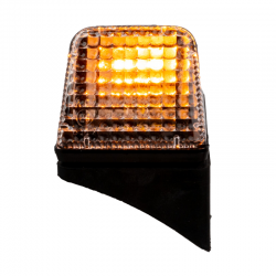 FEU DE TOIT GAUCHE TYPE VOLVO - BICOLORE ORANGE/BLANC