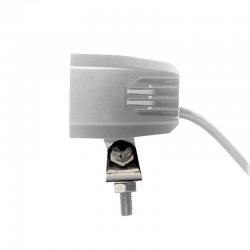 Feu de travail LED CUBODRIVE : Vue latérale et sur les réglages