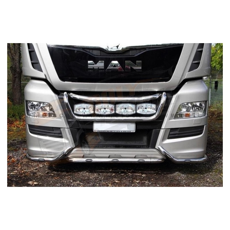 TGX EUR6 - RAMPE DE CALANDRE INOX - CLASSIC TGX EUR6 - RAMPE DE CALANDRE INOX - CLASSIC
