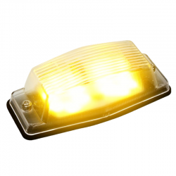 MODULE STROBE LED POUR DOUBLE AMPOULE - JAUNE/BLANC FROID