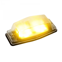 MODULE STROBE LED POUR DOUBLE AMPOULE - JAUNE/ROUGE