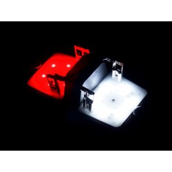 MODULE LED POUR DOUBLE AMPOULE - BLANC FROID  / ROUGE