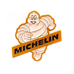 PINS - BONHOMME MICHELIN ORANGE