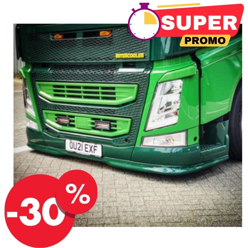 VOLVO FH4 FH5 - 9CM SPOILER POLYESTER ADAPTABLE - DESTOKAGE