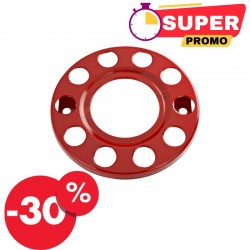 ROUGE - GALETTE DE ROUE 22.5' - PERCAGE 26MM / MONTAGE JANTE ACIER - DESTOCKAGE