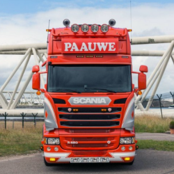 VISIÈRE POLYESTER ADAPTABLE SCANIA STREAMLINE TOPLINE - EMPLACEMENTS 5 VEILLEUSES