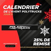 🚛 Calendrier de l’avent : Jour 9 🌟🔧

Donne une couche de protection supplémentaire à ton camion avec les grandes bavettes Polytrucks et profite d'une réduction exceptionnelle de 25% pour une défense optimale contre les projections et les éléments extérieurs. 🌐🛍️

👉 Caractéristiques des Grandes Bavettes :

Conçues sur mesure pour les camions 
Matériaux robustes pour une durabilité exceptionnelle
Protègent efficacement contre la boue, les graviers, et autres débris

🚀 Offre à ton camion une protection optimale tout en économisant. 

#promotion #réduction #accessoirescamion #grandesbavettes #offrespéciale #cadeau #calendrierdelavent #truck #trucklovers #truckerworld #truckers #truckerscustom #truckyeah #truckshow #polytrucks #polytrucksaddict