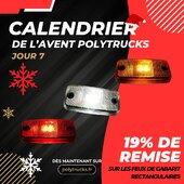 🚚 Calendrier de l’avent : Jour 7 🌟🔦 🚛

Met en valeur ton camion avec les feux de gabarit rectangulaires et profite d'une réduction exclusive de 19% pour une visibilité optimale et un look distinctif. 🌐🛍️

👉 Caractéristiques des feux de gabarit : 🔦

Design rectangulaire moderne
Éclairage LED puissant pour une visibilité accrue
Parfaits pour rehausser l'esthétique de ton camion

🚀 Donne à ton camion une allure distinctive tout en améliorant sa visibilité. 

#promotion #réduction #accessoirescamion #feuxdegabarit #offrespéciale #calendrierdelavent #truckporn #trcksoinstagram #trucknation #truckerlifestyle #truck #camion #customization #polytrucks #polytrucksaddict